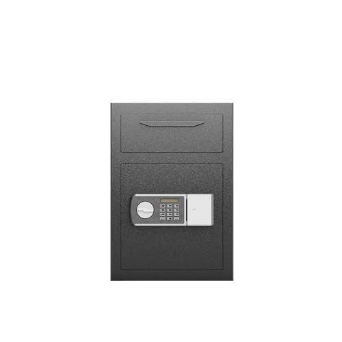 Digital Depository Safe with Electronic Code Lock & Deposit Slot – Heavy-Duty Carbon Steel Security Safe for Home, Hotel, Office Cash & Valuables Protection