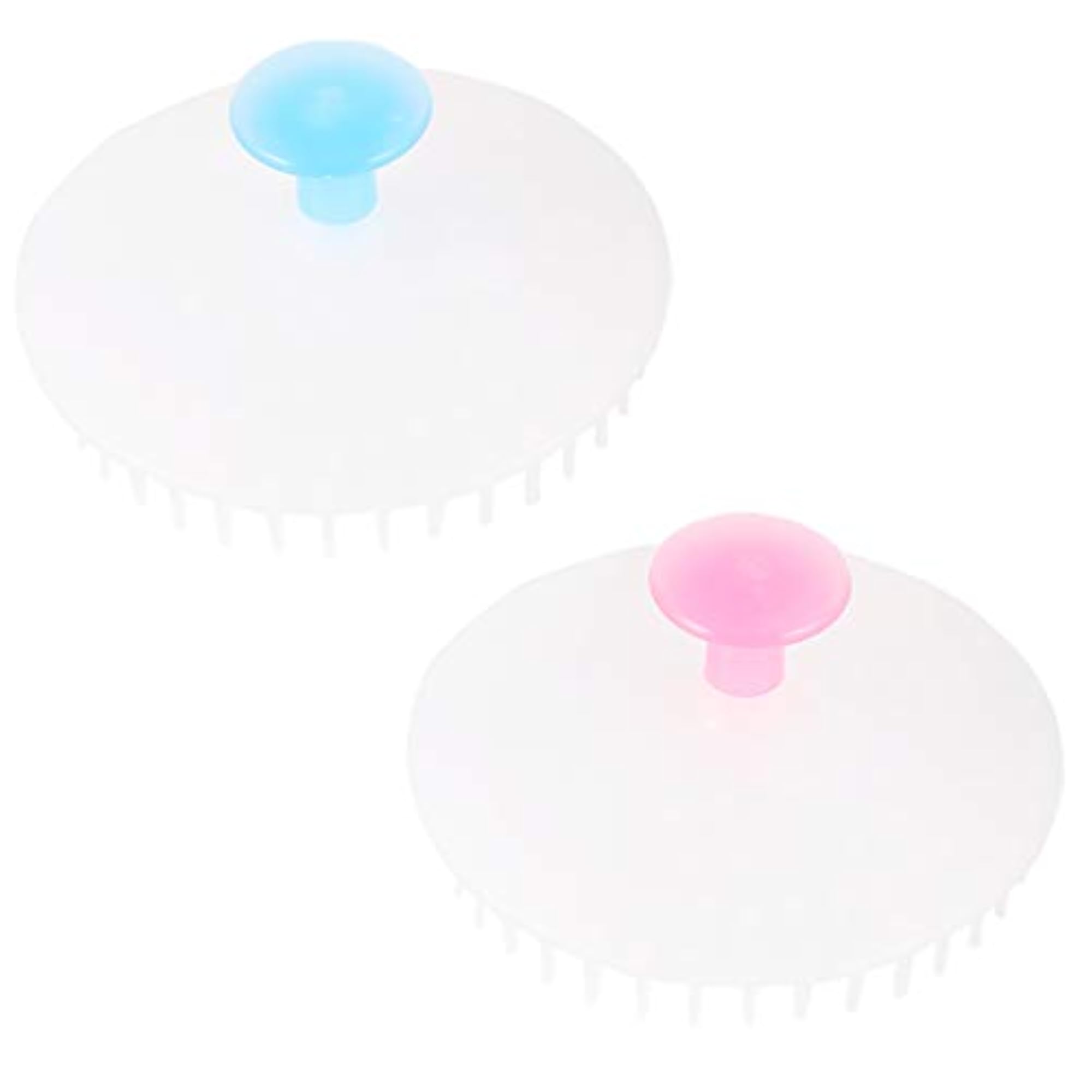 2Pcs Hair Scalp Scrubber for Dandruff Shampoo