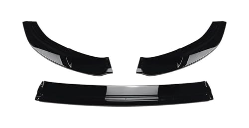 Spoiler avant pour Golf 7 MK7 GTI R en ABS noir brillant finition luxe