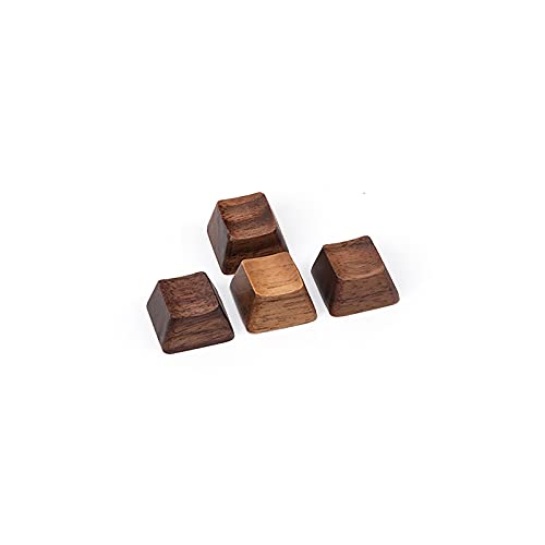 Teclas Para Teclado MecáNico, Teclas De Perfil Oem Pulidas A Mano De Madera De Nogal Cover
