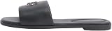 Tommy Hilfiger Mule en cuir Th Logo Hardware FW0FW09292 pour femme, noir (noir), pointure 6
