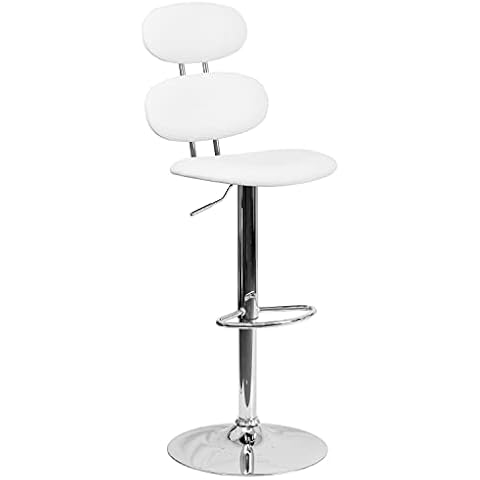 Flash Möbel modernes Vinyl höhenverstellbar Barhocker Cover