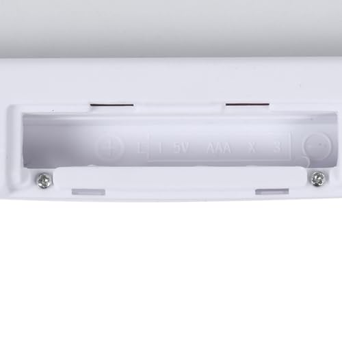 Image of Juesi Flat Book Light Page Book Light for Reading in Bed at Night Clear LED Book Full Page Light Illuminator Panel Plate Lamp Board Wireless (White)