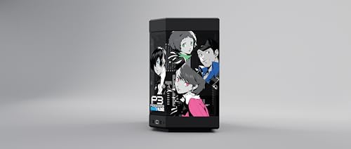 Image of Hyte Y60 Persona 3 Reload Official Mid-Tower ATX Gaming PC Desktop Case - Panoramic Tempered Glass - Dual Chamber - High Airflow Chassis - PCIE 4.0 Riser Cable Included - Black
