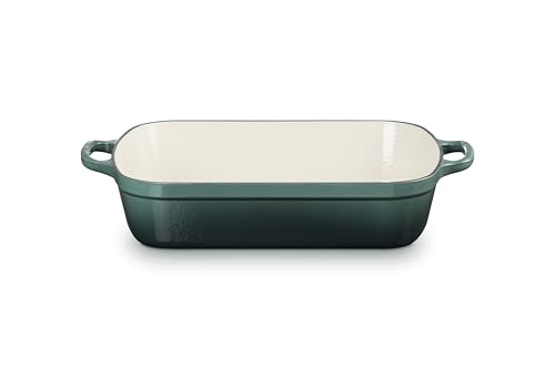 Image of Le Creuset Enameled Cast Iron Rectangular Roaster, 5.25 qt., Artichaut