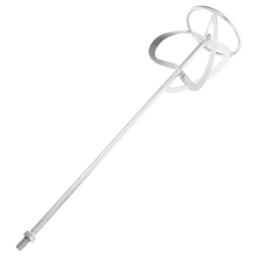 Uonlytech Varilla Agitadora Sellador Agitador De Pintura Mezclador De Pintura Accesorio De Taladro Agitador De Lechada Hélice De Taladro Paleta Mezcladora De Acero Inoxidable Taladros