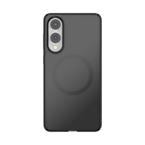 Image of PopSockets Samsung Galaxy S25 Edge Phone Case Compatible with MagSafe, Black - Transluscent Black