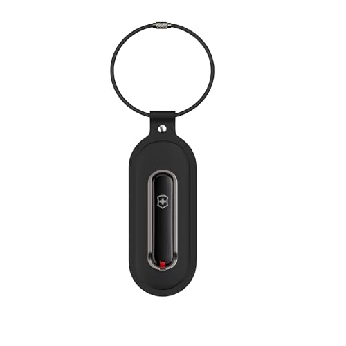Victorinox 653388 Travel Essentials ID Tag Luggage Tag, Luggage Tag, Suitcase, Name Tag, Multi-Tool, Brand, Black, Black, Black