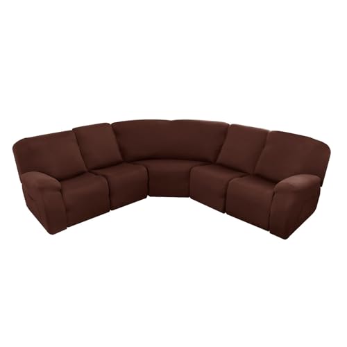 Fundas para sofá reclinable con protección total de 7 piezas 2
