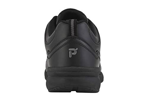 Image of Propet Mens Life Walker Sport Walking Walking Sneakers Shoes - Black