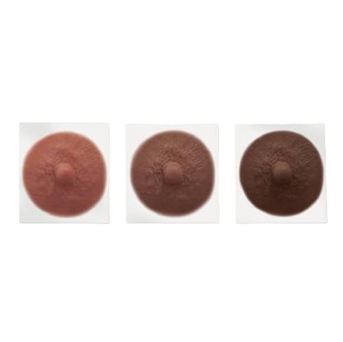 TataTattoos Temporary Realistic Nipple/Areola Tattoos – Non-Surgical for Mastectomy Recovery – for Post Breast Cancer Surgery (Dark Shades Variety Pack, Medium (1 pair of each color))