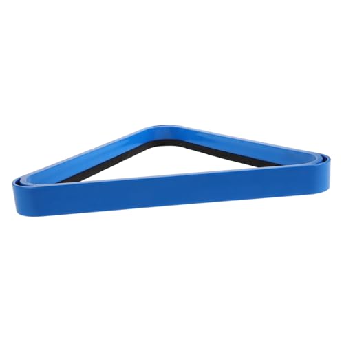 GALPADA Billiard Ball Rack Durable Plastic Triangle Holder for Snooker and Pool Tables Easy Assembly Compatible with Various Accessory for Game Rooms and Enthusiasts