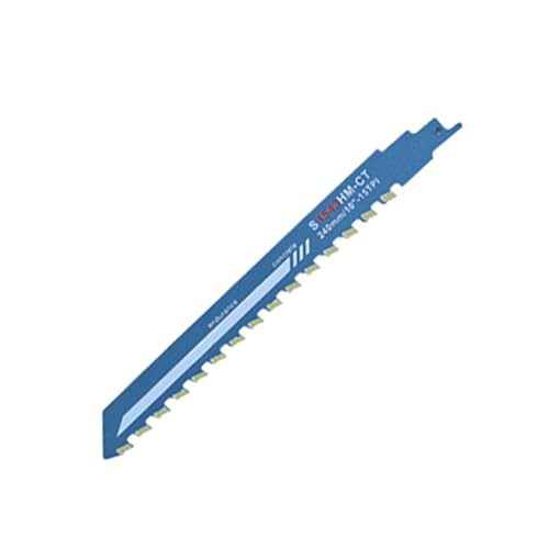 Cortador de sierra sable para madera, 22,8 cm a 50,8 cm de longitud, cortador de sierra sable, 15/16/20/32/36TPI, metal