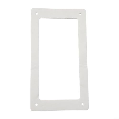 Getdoublerich Lot de 2 joints en fibre de céramique pour volet d'inspection MCZ – 220 x 120 x 4 mm résistant aux hautes températures pour une utilisation à long terme Excellente isolation thermique