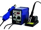 Siron Heavyduty Esd Safe 878Ad 2 In 1 Digital Smd Rework Station & Soldering Station Product of India, 100% Genuine