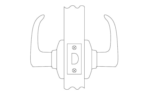 Pomo de pasaje Kwikset 200DL-11PV1 en bronce veneciano para puertas interiores 4