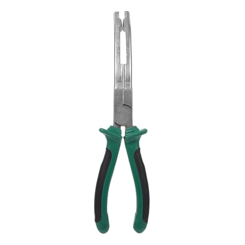 Abaodam Pince en Alliage pour Connecteur de Bougie de Préchauffage Design Coudé Étroit, Outil Professionnel pour Zones Difficiles D'accès Moteur