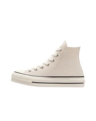 Converse Chuck Taylor All Star Lift Platform Natu Womens Size 8, Desert Sand/Egret/Black/Natu2