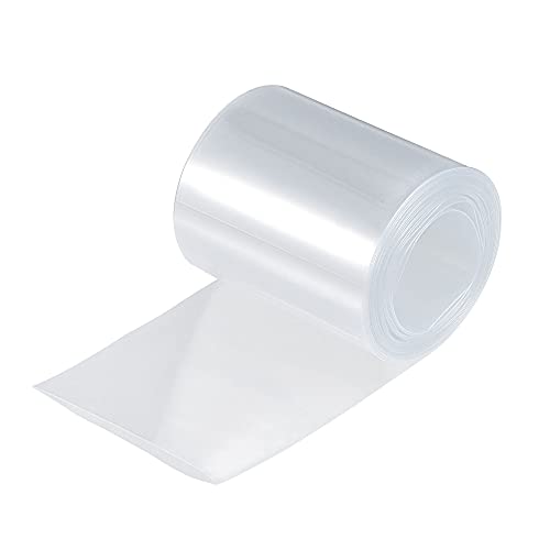 Gaine thermorétractable PVC 60mm transparente de 10 pieds pour protection de batterie