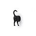 Kikkerland Magnetic Funny Cat Butt Refrigerator Decorative Magnets, Set of 6, Novelty Gift, Cat Lovers