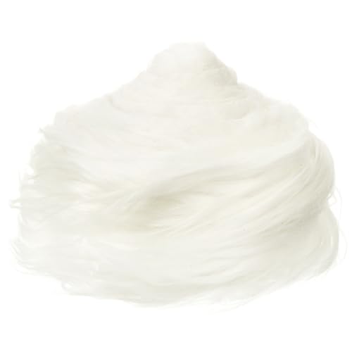 PATIKIL Plush Faux Fur Fabric Precut Strips, 59" x 2" Fluffy Faux Fur Ribbon for DIY Crafts Christmas Halloween Gnome Beard, White