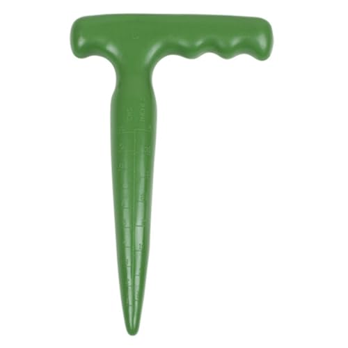 Greenmill GR0197 - Varilla de Picar Manual (17,5 cm, Perforadora, Ayuda para Plantar, Herramienta para Plantar cebollas)