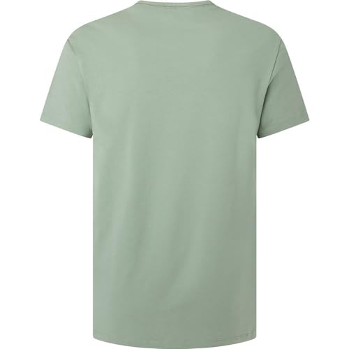 Pepe Jeans Herren Original Basic 3 N T-Shirt, Grün (Casting), S 3