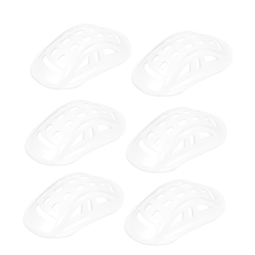 Toddmomy 6pcs Chin Pad for Helmets Chin Strap Cup Accessories Compatible Bike and Electric Helmets Made of High-durability Material