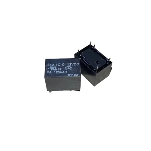 Relais 842-1C-C-24VDC 6 broches 3A pour circuit électronique lot de 5 pièces