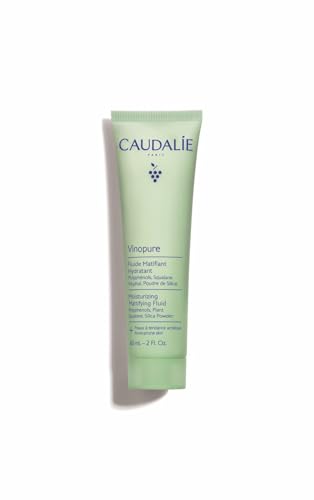 Caudalie Vinopure Fluido Idratante Effetto Mat alla Polvere di Silice - 60 mL