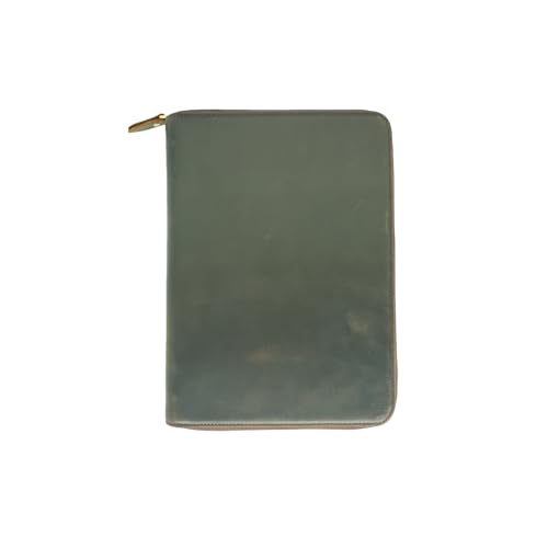 Couverture à fermeture éclair en cuir pour carnet de croquis
