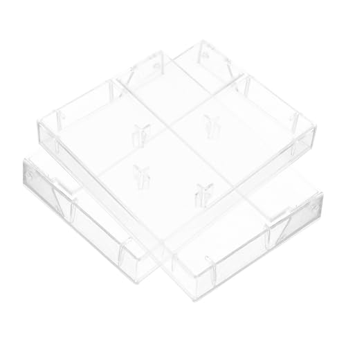 TOPPERFUN 2piezas Transparent Cassette Tape