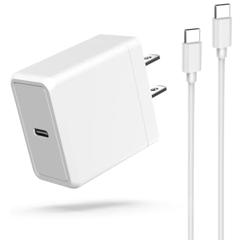 30W USB C Rapidly Charging PD High Speed Power Adapter Fast Wall Charger Block with 6.6FT Type-C Cable for Google Pixel 9/9 Pro XL/8 pro/8/7 Pro/7/6 Pro/6/5a/5, for iPhone 16/15 Pro Max, Samsung S24 Cover