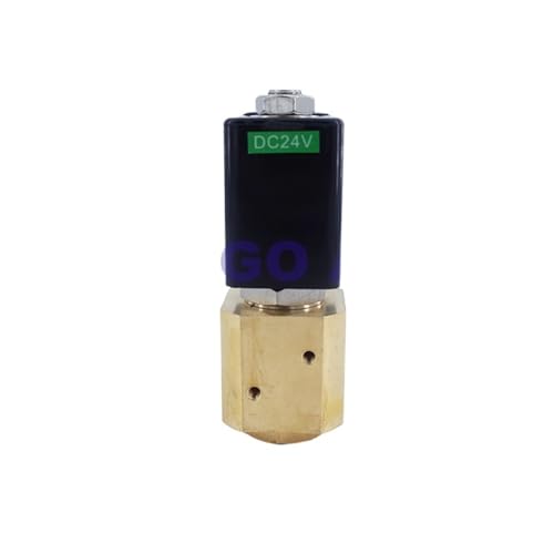 Válvula solenoide de gas 3/2 normalmente abierta latón NBR 5