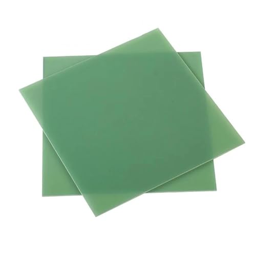 1 Pc Epoxy Glass Fibre Sheet FR4 Glassfibre Plate Resin Board 235x235mm Light Green G10 Insulation Board 3D Printing(Thick 2mm)