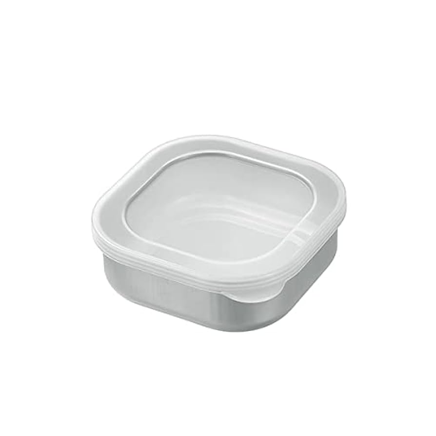 金属製装飾容器 小像付き 小型ステンレススチール食品保存容器セット | 再利用可能な金属