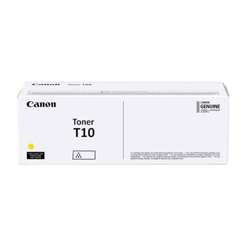 Canon T10 Toner Cartridge 1 Pc(S) Original Yellow, W128277715 (Original Yellow)