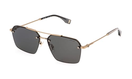 Police SPLQ90 08FE CAMMELLO TAN LUCIDO 59/15/145 Men's Sunglasses, 08fe Cammello Tan Lucido, 59/15/145