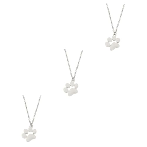 Joyería para el cuello, collares para cachorros J, collar con colgante de gato para mujer, collares para perros pequeños, Gargantilla de, amuleto de pata de perro