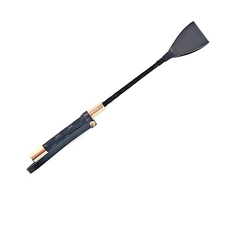 Azatemgo Cravache d'équitation Fouet équitation Cravache Anglaise avec Poignée 30 cm cravache...