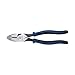 Side Cutter Linemans Pliers, High Leverage, 9-Inch, Streamlined Design, Color Coded Klein Tools J213-9NE
