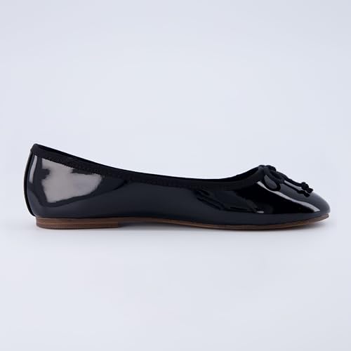 CUSHIONAIRE Women's Como Bow Flat with +Memory Foam and Wide Widths Available4