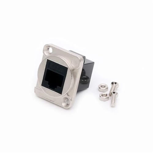 Conector modular RJ45 CAT6 de 4 piezas para reparar terminales de red rotas 5