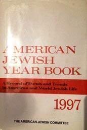 Hardcover American Jewish Year Book 1997 Book