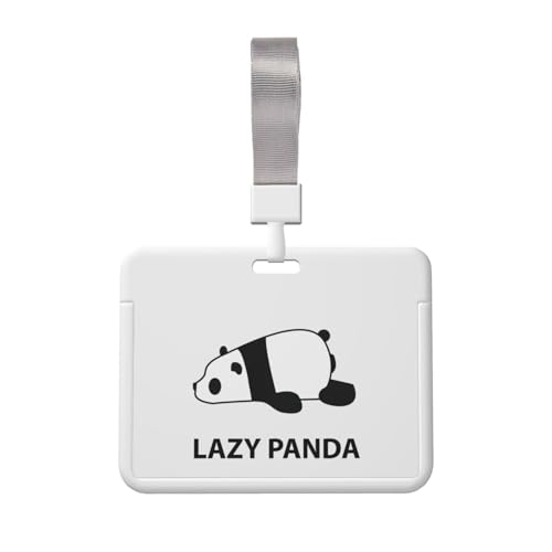 名札ケース かわいい パンダ ネームホルダー 名刺ホルダー IDカードケース パスケース IDカードケース おしゃれ カードホルダー バッジホルダー 首掛け 吊り下げ名札 定期入れ 名刺入れ 旅行用品 学生証 贈り物