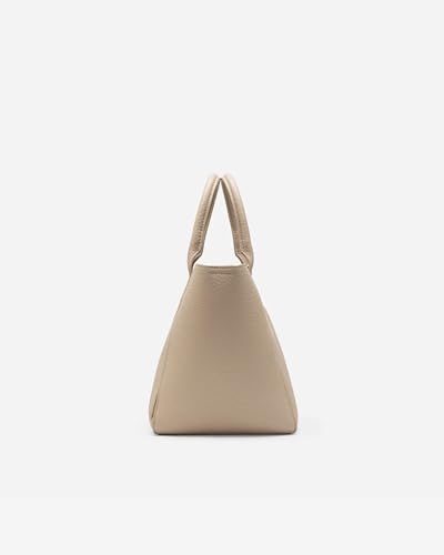 Image of NEWBELLA Women's Bucket Bag-Vegan Leather Vintage Shoulder Purse with Adjustable Crossbody Strap & Inner Pouch (Apricot Bucket)