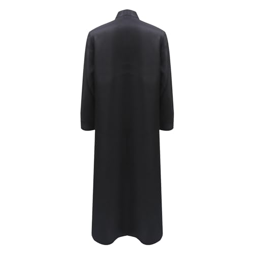 Men's Cassock Robe Church Robe Choir Minister Clergy Pulpit Liturgical 5 colors4