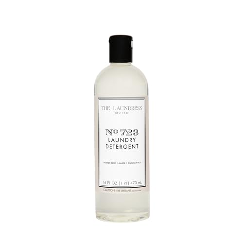 The Laundress No. 723 Laundry Detergent, Rose Inspired Scent, Concentrated Laundry Detergent Liquid, Tough on Stains, 16 oz.