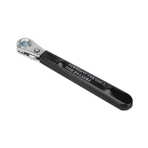 Suuonee Side Terminal Wrench, 5/16" 6 Point End Insulated Handle Side Terminal Battery Ratchet Wrench Auto Repair Tool #TOP28