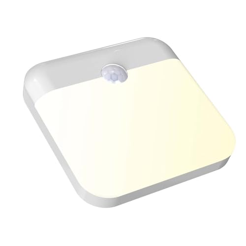 LED人感センサーライト USB充電式 0.8W 磁気吸着 省エネ 20~40灯 高輝度 3000K/6000K切替 4m感知範囲 120°広角 夜間自動点灯 小型ナイトライト 室内用 寝室/廊下/階段/トイレ対応